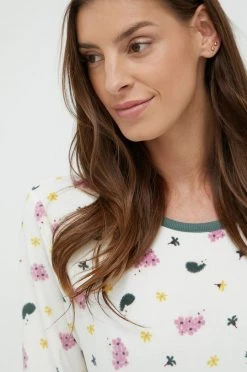 Γυναικεία Πιτζάμα Μπλούζα πιτζάμας United Colors Of Benetton χρώμα: μπεζ -United Colors of Benetton Κατάστημα unnamed file 2326