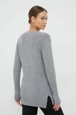 Γυναικεία Χωρίς φερμουάρ Μάλλινο πουλόβερ United Colors Of Benetton χρώμα: γκρι, -United Colors of Benetton Κατάστημα unnamed file 2349