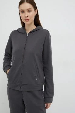 Γυναικεία Πιτζάμα Μπλούζα πιτζάμας United Colors Of Benetton χρώμα: γκρι