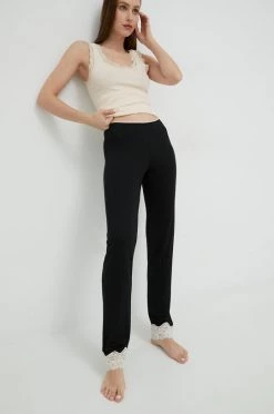 Γυναικεία Πιτζάμα Παντελόνι πιτζάμας United Colors Of Benetton μαύρο -United Colors of Benetton Κατάστημα unnamed file 2368