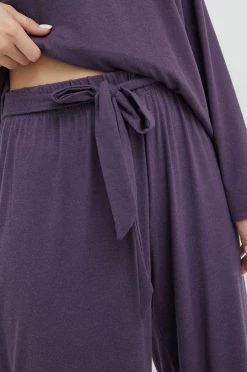 Γυναικεία Πιτζάμα Παντελόνι πιτζάμας United Colors Of Benetton μοβ -United Colors of Benetton Κατάστημα unnamed file 2374