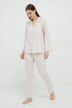 Γυναικεία Πιτζάμα Βαμβακερές πιτζάμες United Colors Of Benetton ροζ