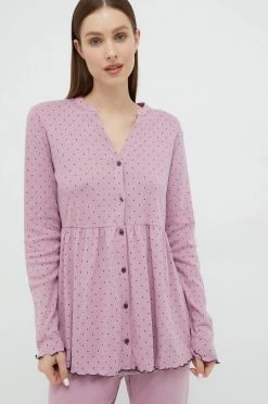 Γυναικεία Πιτζάμα Βαμβακερές πιτζάμες United Colors Of Benetton ροζ -United Colors of Benetton Κατάστημα unnamed file 2392