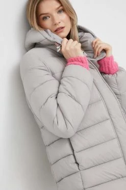 Γυναικεία Μακριά μπουφάν Μπουφάν United Colors Of Benetton γκρι,