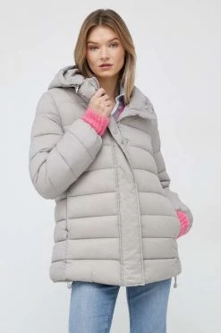 Γυναικεία Μακριά μπουφάν Μπουφάν United Colors Of Benetton γκρι, -United Colors of Benetton Κατάστημα unnamed file 2441