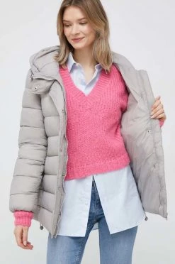 Γυναικεία Μακριά μπουφάν Μπουφάν United Colors Of Benetton γκρι, -United Colors of Benetton Κατάστημα unnamed file 2443