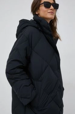 Γυναικεία Μακριά μπουφάν Μπουφάν με επένδυση από πούπουλα United Colors Of Benetton μαύρο, -United Colors of Benetton Κατάστημα unnamed file 2462