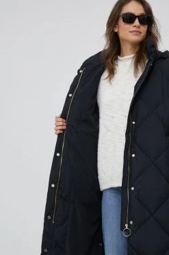 Γυναικεία Μακριά μπουφάν Μπουφάν με επένδυση από πούπουλα United Colors Of Benetton μαύρο, -United Colors of Benetton Κατάστημα unnamed file 2464