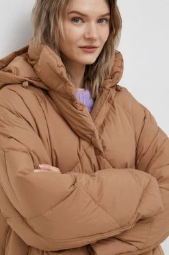 Γυναικεία Μακριά μπουφάν Μπουφάν με επένδυση από πούπουλα United Colors Of Benetton μπεζ, -United Colors of Benetton Κατάστημα unnamed file 2468