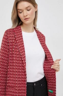 Γυναικεία Σακάκια Σακάκι United Colors Of Benetton κόκκινο, -United Colors of Benetton Κατάστημα unnamed file 25