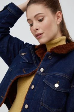 Γυναικεία Κοντά μπουφάν Τζιν μπουφάν United Colors Of Benetton ναυτικό μπλε, -United Colors of Benetton Κατάστημα unnamed file 258