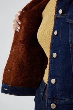 Γυναικεία Κοντά μπουφάν Τζιν μπουφάν United Colors Of Benetton ναυτικό μπλε, -United Colors of Benetton Κατάστημα unnamed file 260