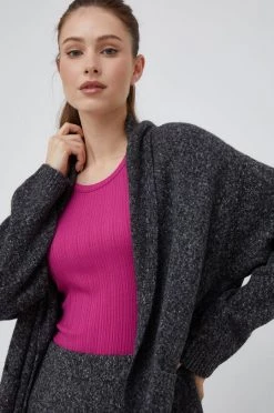 Γυναικεία Με φερμουάρ Ζακέτα από μίγμα μαλλιού United Colors Of Benetton γκρι -United Colors of Benetton Κατάστημα unnamed file 264