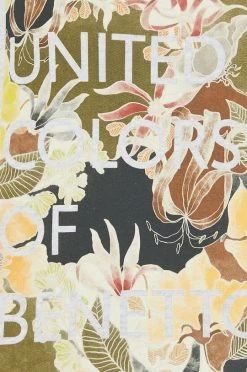 Γυναικεία Χωρίς φερμουάρ Βαμβακερή μπλούζα United Colors Of Benetton χρώμα: γκρι, -United Colors of Benetton Κατάστημα unnamed file 275