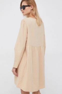 Γυναικεία Φορέματα Βαμβακερό φόρεμα United Colors Of Benetton μπεζ, -United Colors of Benetton Κατάστημα unnamed file 310