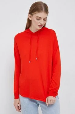 Γυναικεία Χωρίς φερμουάρ Πουλόβερ United Colors Of Benetton κόκκινο,