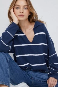 Γυναικεία Χωρίς φερμουάρ Πουλόβερ United Colors Of Benetton ναυτικό μπλε, -United Colors of Benetton Κατάστημα unnamed file 387