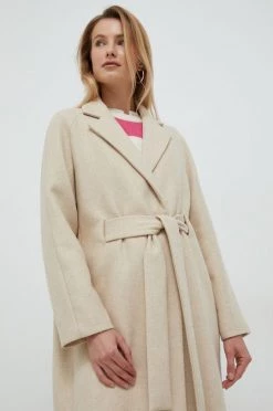 Γυναικεία Παλτά Μάλλινο παλτό United Colors Of Benetton μπεζ, -United Colors of Benetton Κατάστημα unnamed file 40