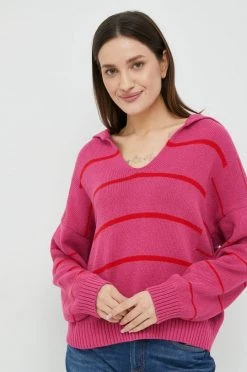 Γυναικεία Χωρίς φερμουάρ Πουλόβερ United Colors Of Benetton ροζ, -United Colors of Benetton Κατάστημα unnamed file 403