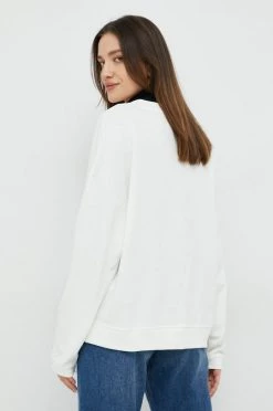 Γυναικεία Χωρίς φερμουάρ Βαμβακερή μπλούζα United Colors Of Benetton χρώμα: μπεζ, -United Colors of Benetton Κατάστημα unnamed file 407