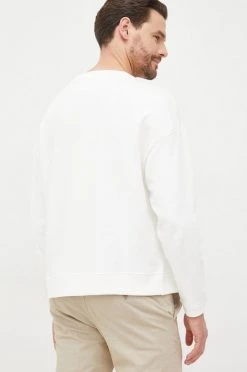 Γυναικεία Χωρίς φερμουάρ Βαμβακερή μπλούζα United Colors Of Benetton χρώμα: άσπρο, -United Colors of Benetton Κατάστημα unnamed file 416