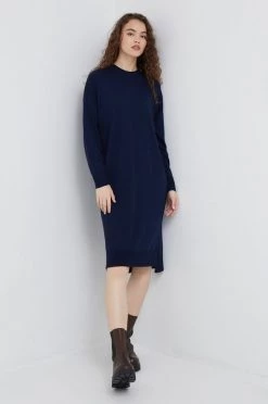 Γυναικεία Φορέματα Φόρεμα United Colors Of Benetton ναυτικό μπλε,