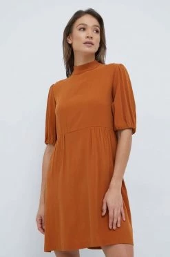 Γυναικεία Φορέματα Φόρεμα United Colors Of Benetton πορτοκαλί,