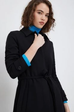 Γυναικεία Παλτά Παλτό United Colors Of Benetton μαύρο, -United Colors of Benetton Κατάστημα unnamed file 432