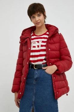 Γυναικεία Μακριά μπουφάν Μπουφάν United Colors Of Benetton κάστανο