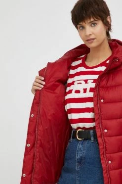 Γυναικεία Μακριά μπουφάν Μπουφάν United Colors Of Benetton κάστανο -United Colors of Benetton Κατάστημα unnamed file 455