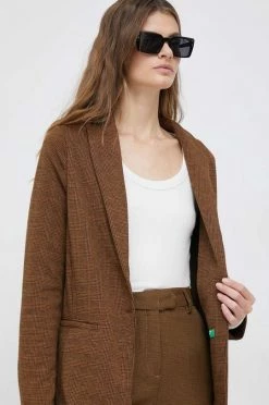 Γυναικεία Σακάκια Σακάκι United Colors Of Benetton καφέ, -United Colors of Benetton Κατάστημα unnamed file 489