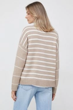 Γυναικεία Χωρίς φερμουάρ Μάλλινο πουλόβερ United Colors Of Benetton χρώμα: μπεζ, -United Colors of Benetton Κατάστημα unnamed file 503