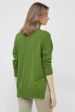 Γυναικεία Χωρίς φερμουάρ Πουλόβερ με προσθήκη μαλλιού United Colors Of Benetton χρώμα: πράσινο, -United Colors of Benetton Κατάστημα unnamed file 516