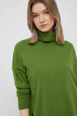 Γυναικεία Χωρίς φερμουάρ Πουλόβερ με προσθήκη μαλλιού United Colors Of Benetton χρώμα: πράσινο, -United Colors of Benetton Κατάστημα unnamed file 518
