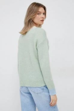 Γυναικεία Χωρίς φερμουάρ Πουλόβερ με προσθήκη μαλλιού United Colors Of Benetton χρώμα: πράσινο, -United Colors of Benetton Κατάστημα unnamed file 528