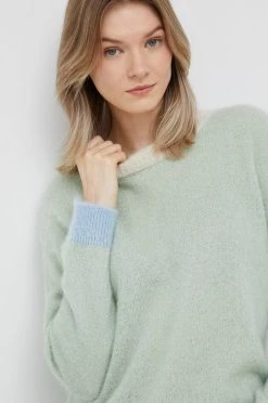 Γυναικεία Χωρίς φερμουάρ Πουλόβερ με προσθήκη μαλλιού United Colors Of Benetton χρώμα: πράσινο, -United Colors of Benetton Κατάστημα unnamed file 530
