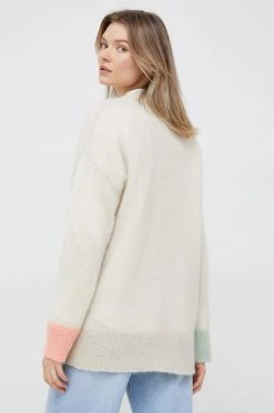 Γυναικεία Με φερμουάρ Ζακέτα από μίγμα μαλλιού United Colors Of Benetton μπεζ -United Colors of Benetton Κατάστημα unnamed file 540