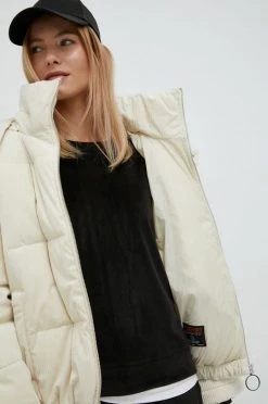 Γυναικεία Κοντά μπουφάν Μπουφάν με κορδόνι United Colors Of Benetton μπεζ, -United Colors of Benetton Κατάστημα unnamed file 552