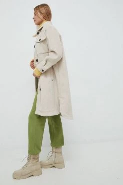 Γυναικεία Χωρίς φερμουάρ Πουλόβερ με προσθήκη μαλλιού United Colors Of Benetton χρώμα: κίτρινο, -United Colors of Benetton Κατάστημα unnamed file 588