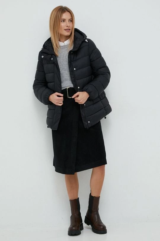 Γυναικεία Κοντά μπουφάν Μπουφάν United Colors Of Benetton μαύρο, 2 Γυναικεία Κοντά μπουφάν Μπουφάν United Colors Of Benetton μαύρο, - Image 2