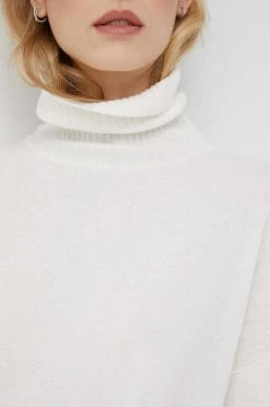 Γυναικεία Χωρίς φερμουάρ Πουλόβερ με προσθήκη μαλλιού United Colors Of Benetton χρώμα: μπεζ, -United Colors of Benetton Κατάστημα unnamed file 64