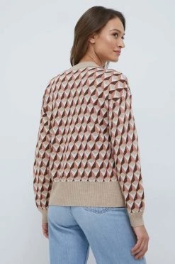 Γυναικεία Χωρίς φερμουάρ Πουλόβερ με προσθήκη μαλλιού United Colors Of Benetton χρώμα: μπεζ, -United Colors of Benetton Κατάστημα unnamed file 645