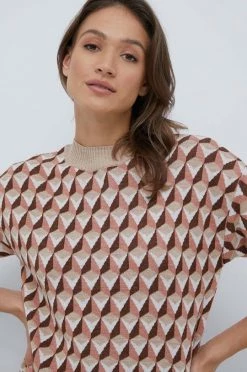 Γυναικεία Χωρίς φερμουάρ Πουλόβερ με προσθήκη μαλλιού United Colors Of Benetton χρώμα: μπεζ, -United Colors of Benetton Κατάστημα unnamed file 647