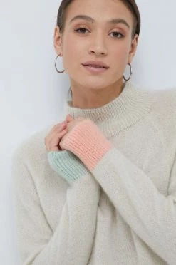 Γυναικεία Χωρίς φερμουάρ Πουλόβερ με προσθήκη μαλλιού United Colors Of Benetton χρώμα: μπεζ, -United Colors of Benetton Κατάστημα unnamed file 663