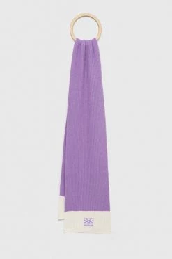 Γυναικεία Κασκόλ Μαντήλι από μείγμα μαλλιού United Colors Of Benetton X Pantone μοβ