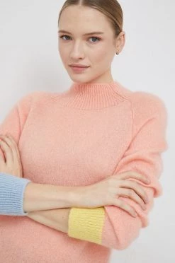 Γυναικεία Χωρίς φερμουάρ Πουλόβερ με προσθήκη μαλλιού United Colors Of Benetton χρώμα: πορτοκαλί, -United Colors of Benetton Κατάστημα unnamed file 692