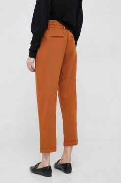 Γυναικεία Υφασμάτινα Παντελόνι United Colors Of Benetton καφέ, -United Colors of Benetton Κατάστημα unnamed file 702