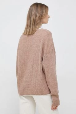 Γυναικεία Χωρίς φερμουάρ Πουλόβερ με προσθήκη μαλλιού United Colors Of Benetton χρώμα: μπεζ, -United Colors of Benetton Κατάστημα unnamed file 706