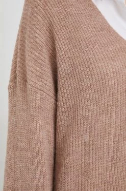 Γυναικεία Χωρίς φερμουάρ Πουλόβερ με προσθήκη μαλλιού United Colors Of Benetton χρώμα: μπεζ, -United Colors of Benetton Κατάστημα unnamed file 708