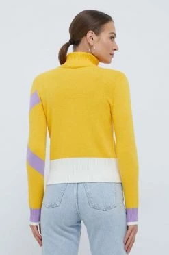 Γυναικεία Χωρίς φερμουάρ Πουλόβερ με προσθήκη μαλλιού United Colors Of Benetton χρώμα: κίτρινο, -United Colors of Benetton Κατάστημα unnamed file 72